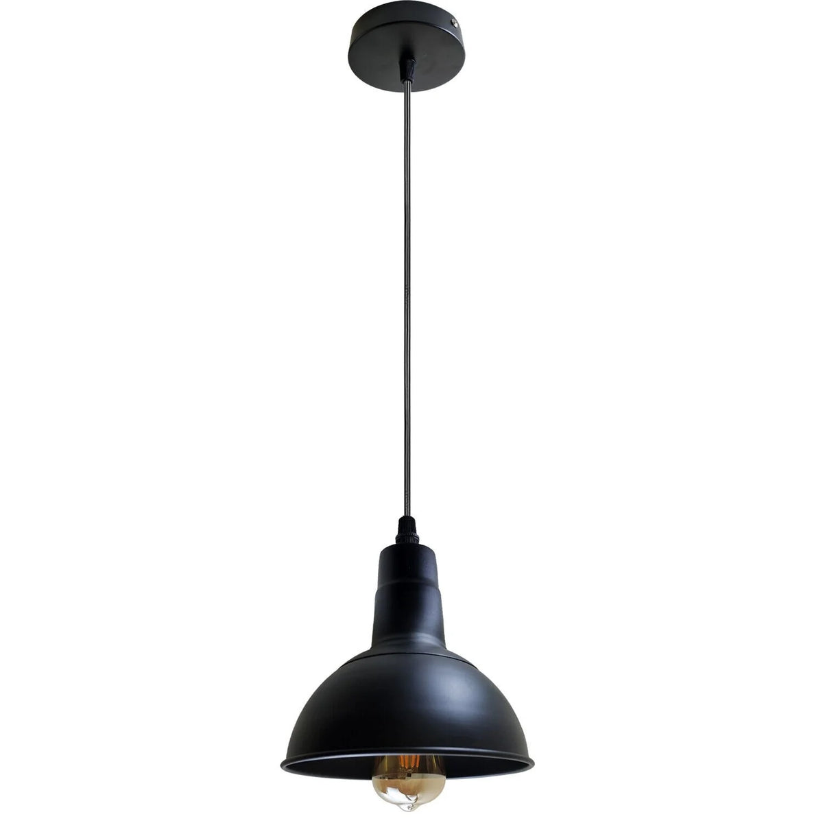 Black Retro Style Dome Shade Hanging Ceiling Pendant Light~2014