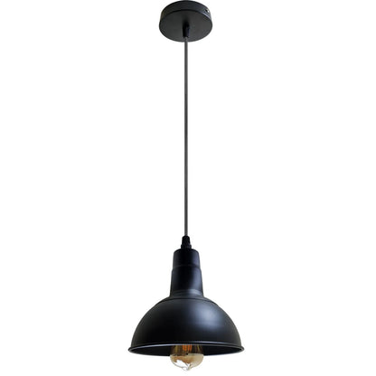 Black Retro Style Dome Shade Hanging Ceiling Pendant Light~2014