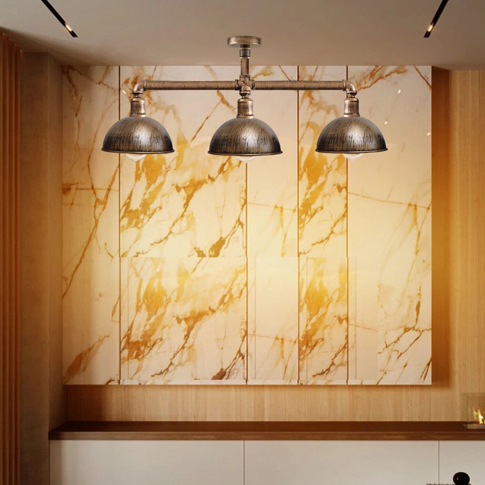 industrial pipe pendant light