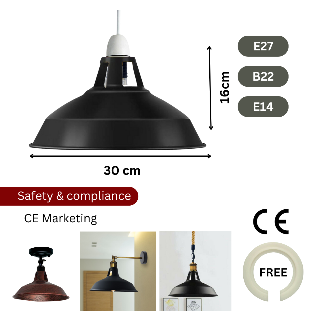 kitchen lamp shade for size