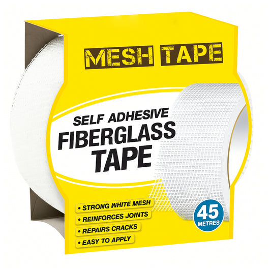 50mm X 45m Fibreglass Mesh Tape Waterproofing Tape~3499