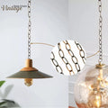 modern hanging lights chain