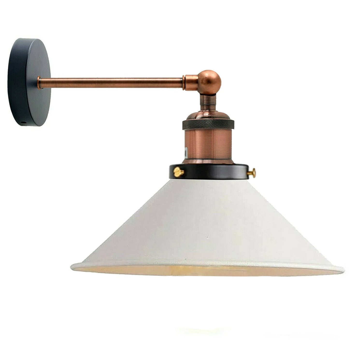 Industrial Cone Light Shades Wall Light Living Room-E27 Holder ~2594