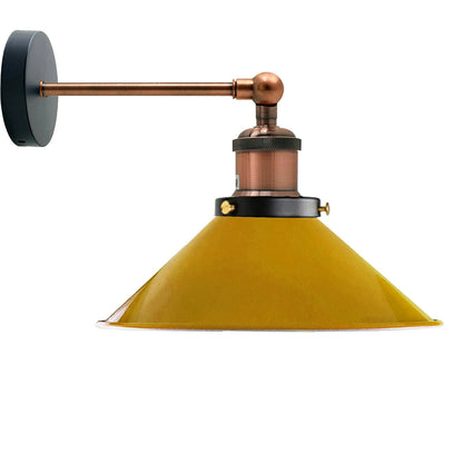 Industrial Cone Light Shades Wall Light Living Room-E27 Holder ~2594