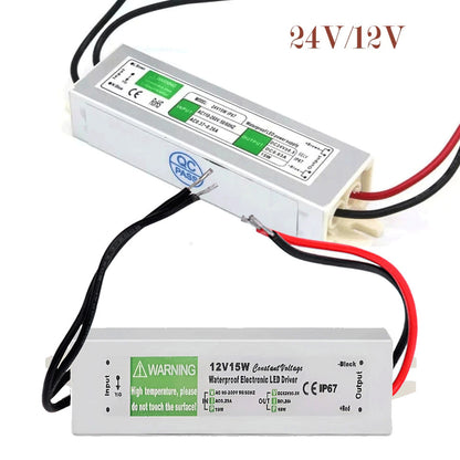 DC12V/24V Waterproof LED Driver Power Supply~4086
