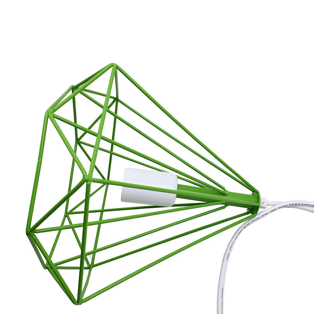 Green geometric cage 