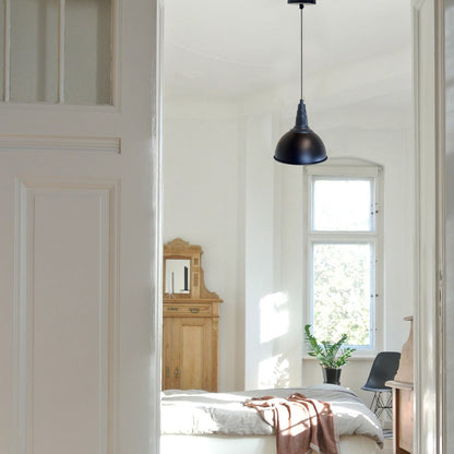 Black Retro Style Dome Shade Hanging Ceiling Pendant Light~2014