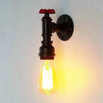 Industrial Wall Light Vintage Industrial Iron Rustic Wall Sconce with Metal E27 Holder~1745