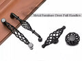 Black Kitchen Cabinet Drawer Pulls & Door Handles for Modern Elegance~3796 - Vintagelite