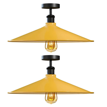 2 Pack Modern Flush Mount Ceiling Light Fixture~4091
