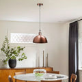 Modern Industrial Vintage Metal Ceiling Copper Shade Pendant Light~2133 - Vintagelite
