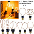 4W / 8W LED Light Soft Filament E27 Decorative Industrial Light~2128 - Vintagelite