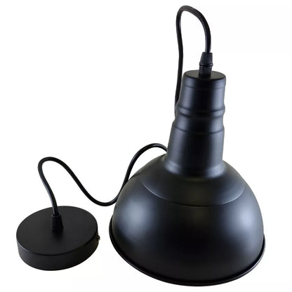 Black Retro Style Dome Shade Hanging Ceiling Pendant Light~2014