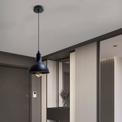 Black Retro Style Dome Shade Hanging Ceiling Pendant Light~2014