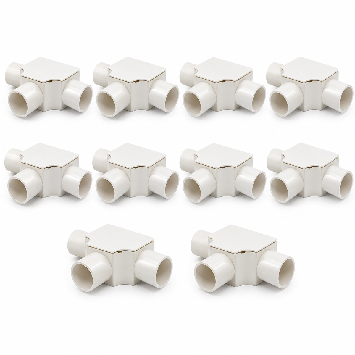 PVC Conduit Inspection Tees Elbows with Cover~4131