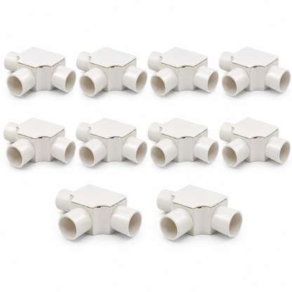 PVC Conduit Inspection Tees Elbows with Cover~4131