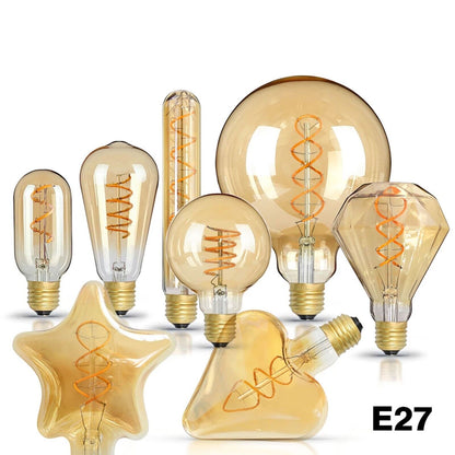 vintage Edison E27 LED bulb UK