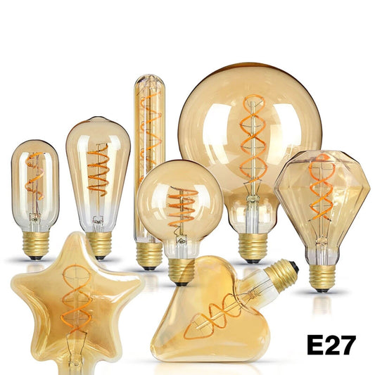 vintage Edison E27 LED bulb UK