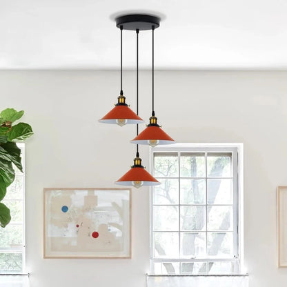 vintage industrial pendant light UK