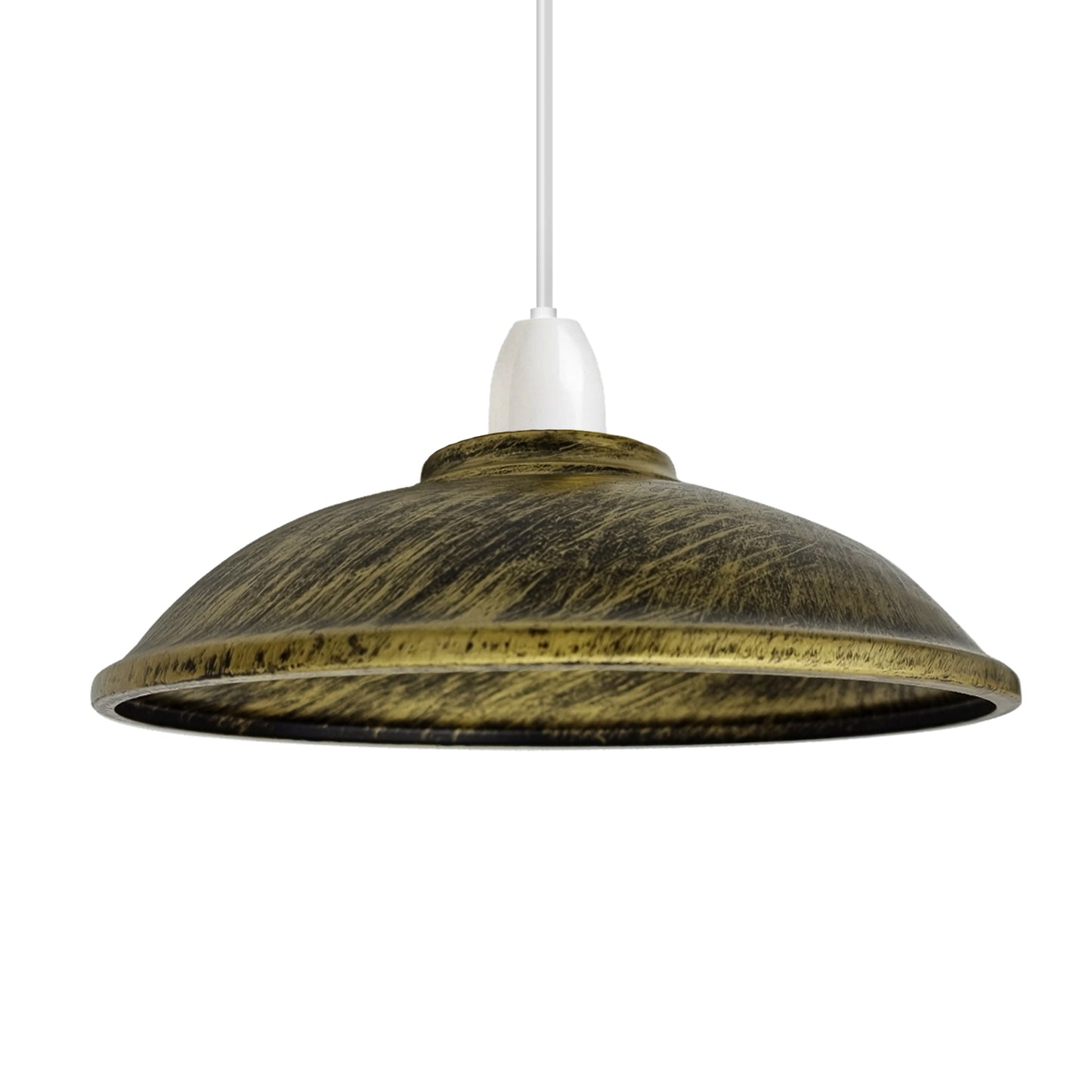 vintage retro metal lampshade 24cm