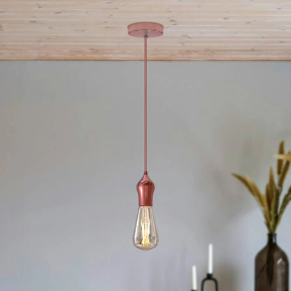 vintage style lamp holder for hardwired pendant