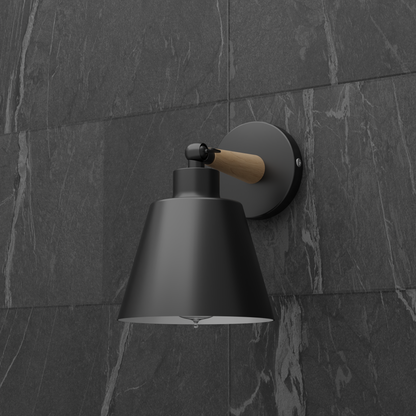 Black Sconce  Adjustable Hanging Ceiling Pendant light Fixture-Application image