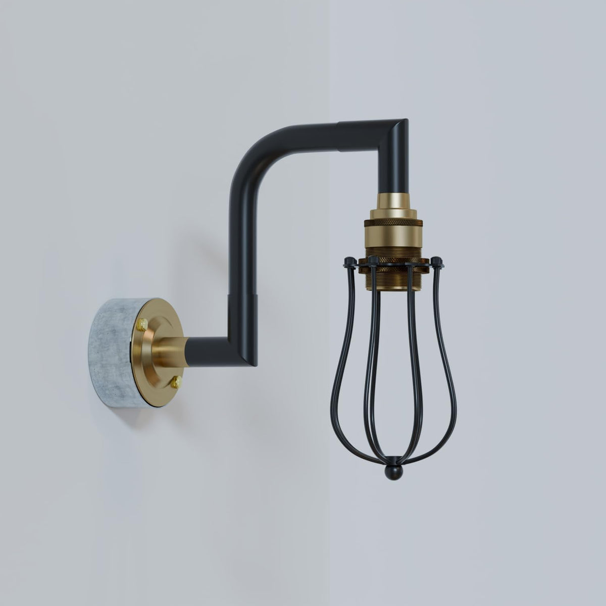 Industrial Wall Light 20mm Conduit Pipe Wall Sconce~4199
