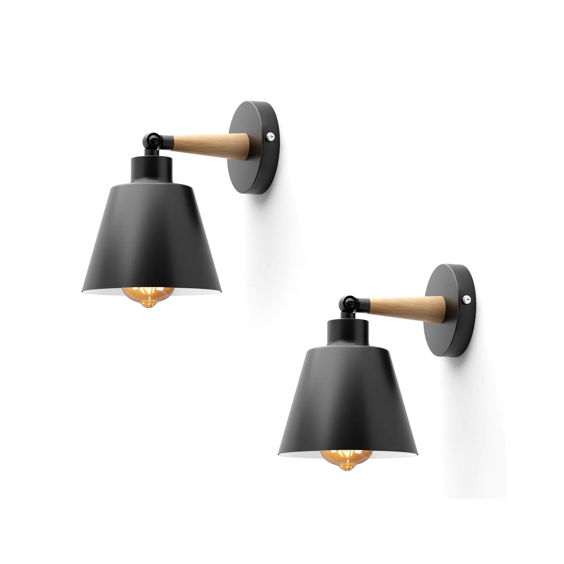 Black Sconce  Adjustable Hanging Ceiling Pendant light Fixture