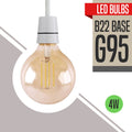 G95 B22 4W Dimmable Globe Vintage LED Retro Light Bulbs ~2989 - Vintagelite