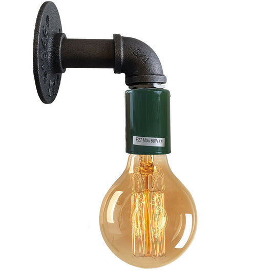 Modern Industrial Retro Vintage Rustic Sconce Wall Light Fixture Lamp Fitting Green~2206