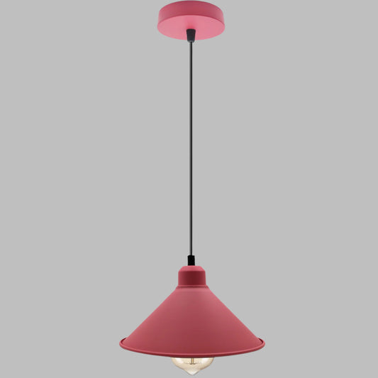 Retro Industrial Hanging Chandelier Ceiling Cone Shade Vintage Metal Pendant light Type 3~2137