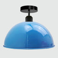 Retro Industrial vintage style Dome Shade ceiling light Blue~2189