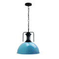  Retro Loft Style Metal Shade Blue Adjustable  Pendant Light 