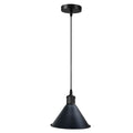 Modern Industrial Retro Ceiling Lampshade Pendant Light Rustic Shade Chandelier UK Black~2504 - Vintagelite