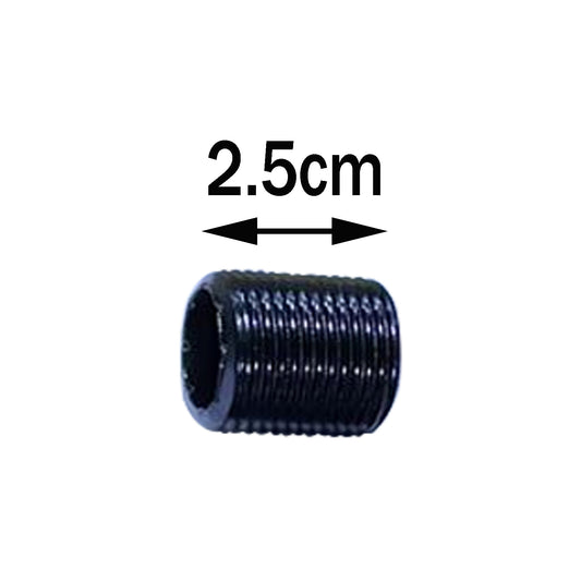 Industrial Black iron threaded pipe Lighting Chandelie Pipe lighting accessories-2.5cm~2568