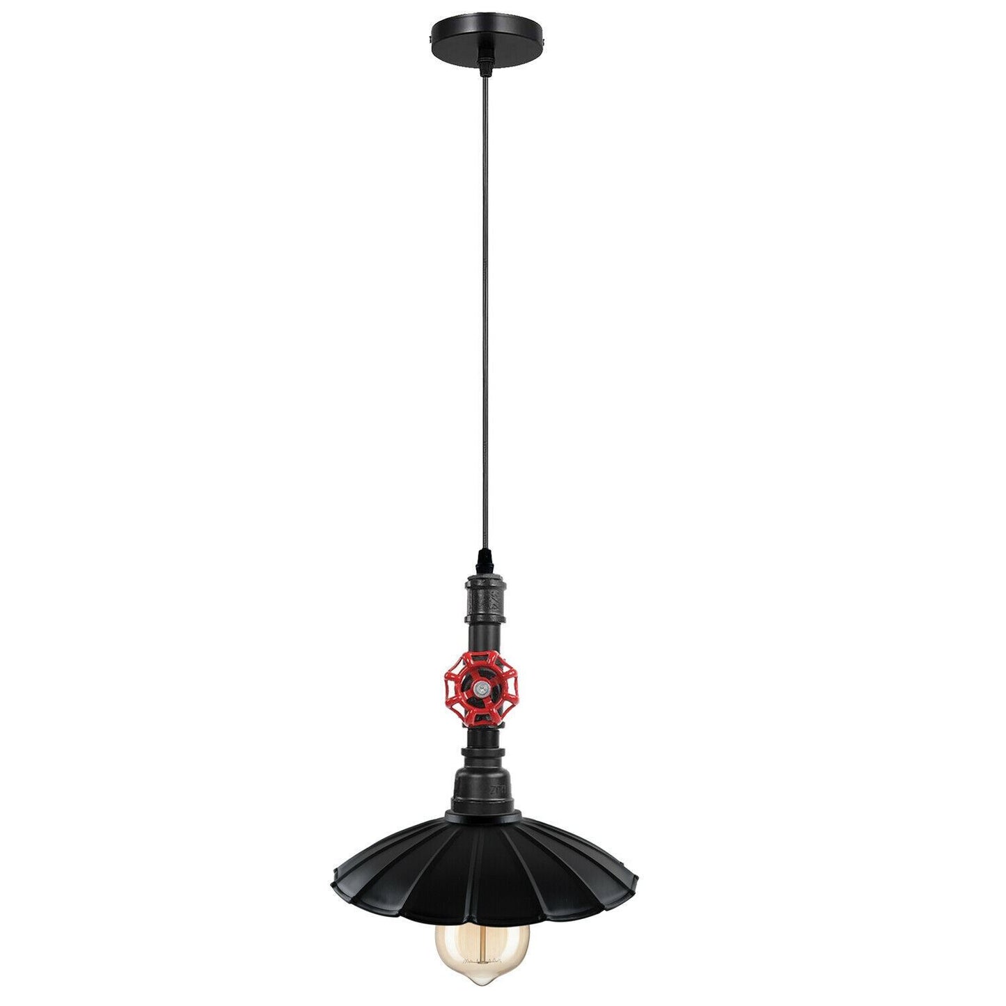 Steampunk & Vintage Style Hanging Light Pendant Pipe Lamp