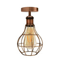 Vintage Retro Industrial Ceiling Light Shade Flush Mount Ceiling Lamp Fittings~2632 - Vintagelite