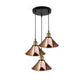 Industrial Vintage Metal Retro Rose Gold Pendant LampShade