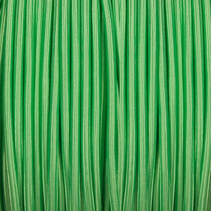 Vintage Light Green Fabric 3 Core Round Italian Braided Cable 0.75mm - Vintagelite