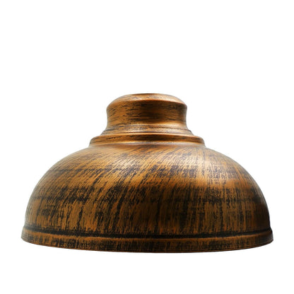 Retro-Easy 290mm Brushed Copper Lampshade 