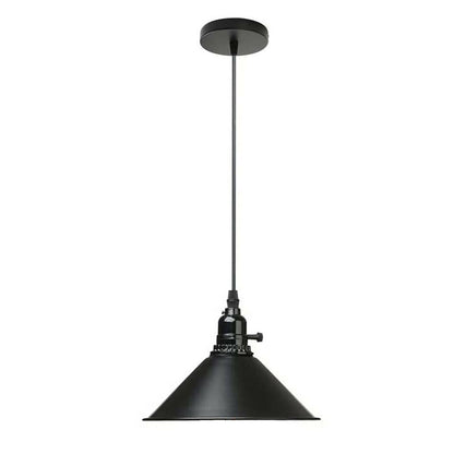 Industrial 3 Way Metal Retro Loft Hang Lampshade Pendant Light