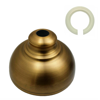 Retro-Easy 290mm Gold Lampshade for Stylish Illumination