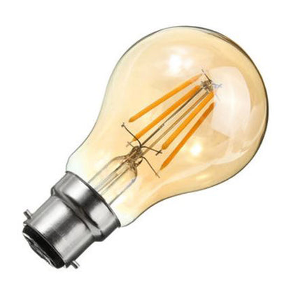 LED A60 B22 4W Dimmable Globe Industrial Vintage Bulb - Vintagelite