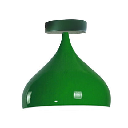 Vintage Mosque Shape Ceiling Green Lampshade for Décor - Application Image