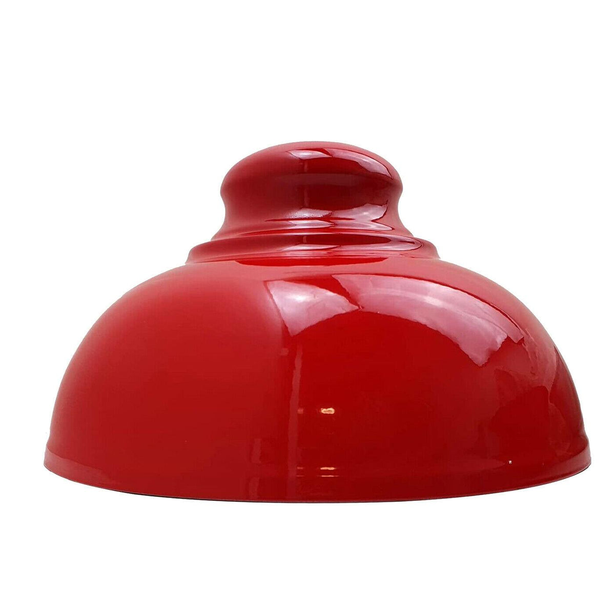 Retro-Easy 290mm Red Lampshade for Stylish Illumination