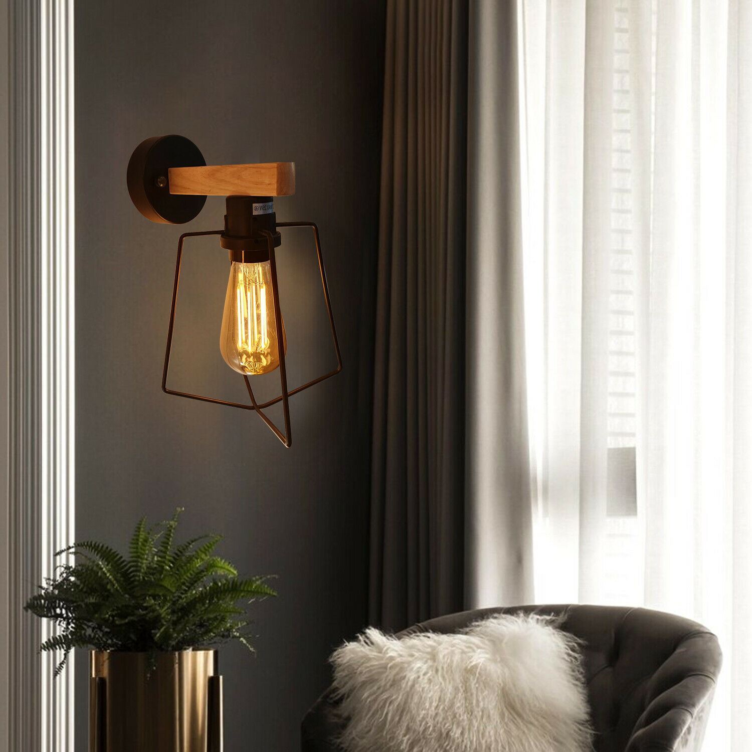 Modern Indoor Wall Sconces - Stylish Wall Light Lamp Fitting Fixture-Application image