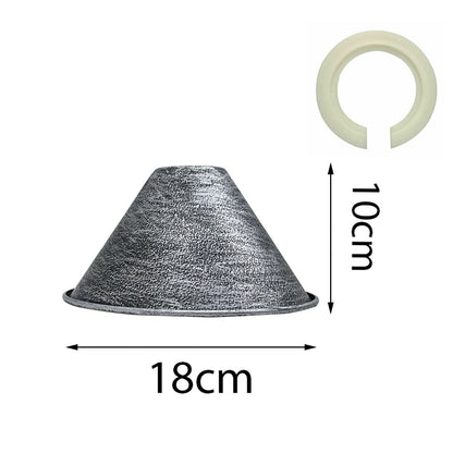 Industrial Vintage Cone shape 18x10mm Easy to Fit Pendant Light-Size Image