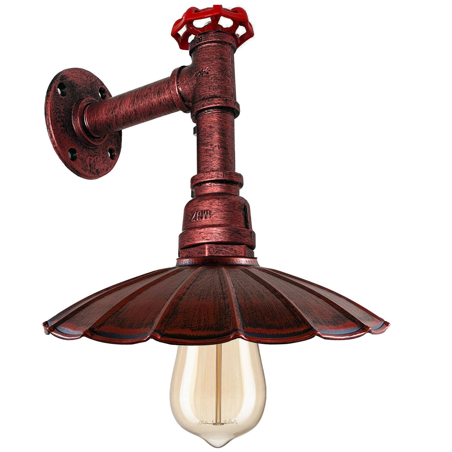Industrial Indoor Single Umbrella Head Lighting Wall Lamp For Dining Room and Bedroom ~2404