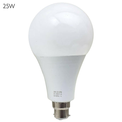 W-25W B22 E27 GLS Light Bulbs Cool White A+ Lighting
