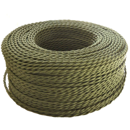 3 core braided electrical cable